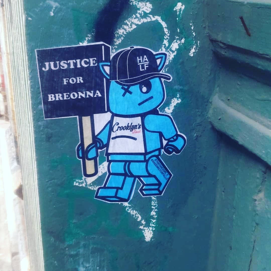 Justice Wheatpaste